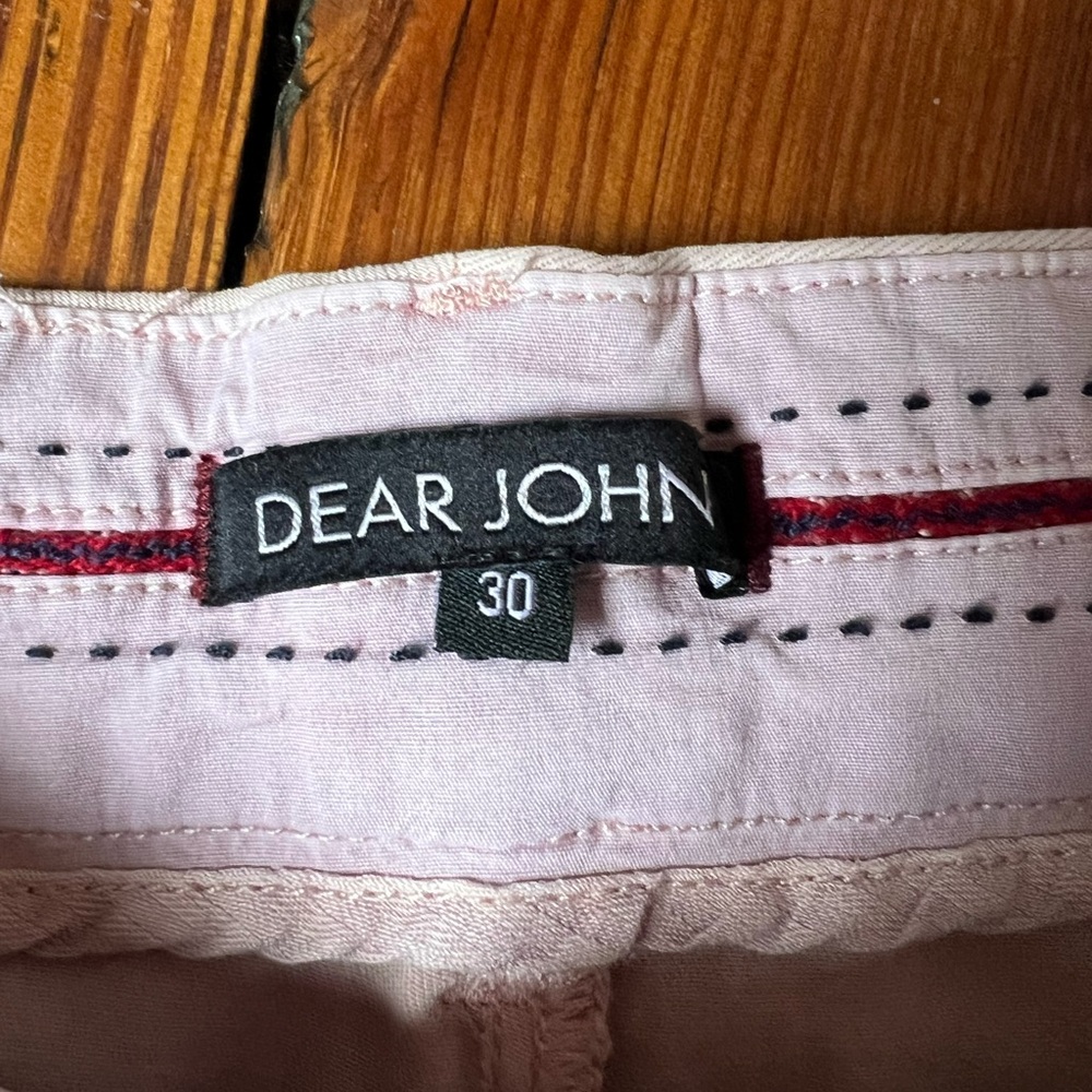 Dear John Women's Light Pink Bermudas size 30 - Picture 8 of 13